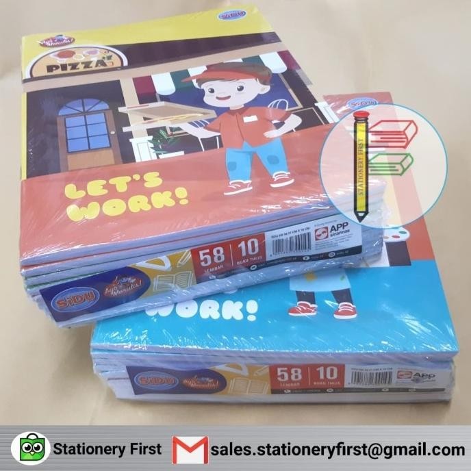 

Buku Tulis Sinar Dunia SIDU 58 Lembar 10 Buku