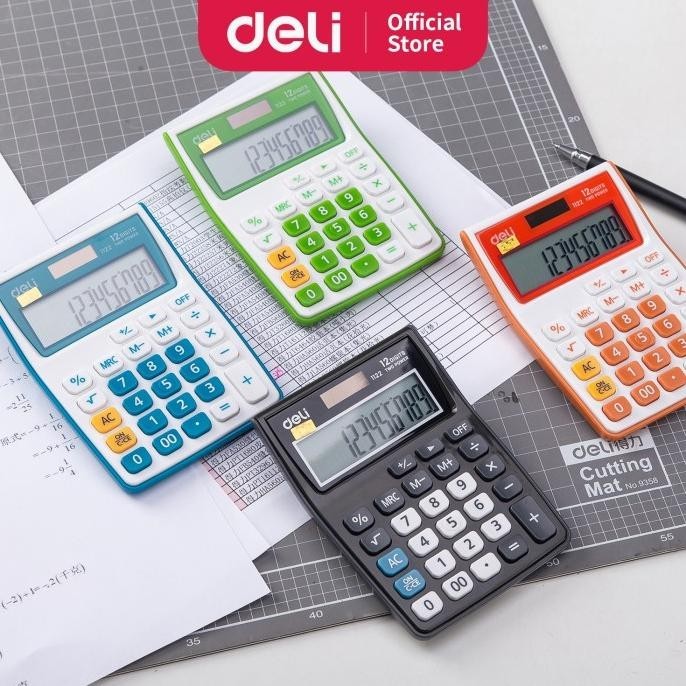 

DELI Calculator 12-digit [E1122] - Kalkulator kantor 12 digit