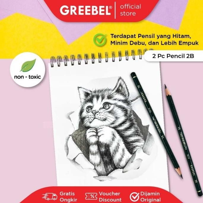 

GREEBEL Stationery Pencil Bag Set 614 /Stationary/Paket Alat Tulis Set