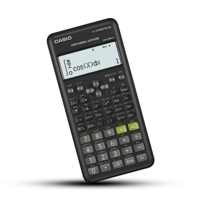 

CASIO FX-570ES Plus - Kalkulator Sekolah/Kuliah - Scientific/Saintifik
