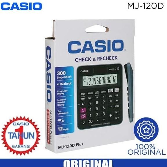 

CASIO CALCULATOR MJ-120 D PLUS