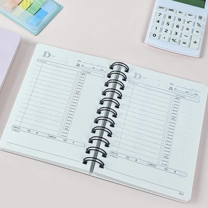 

Buku daily planner - 240 days