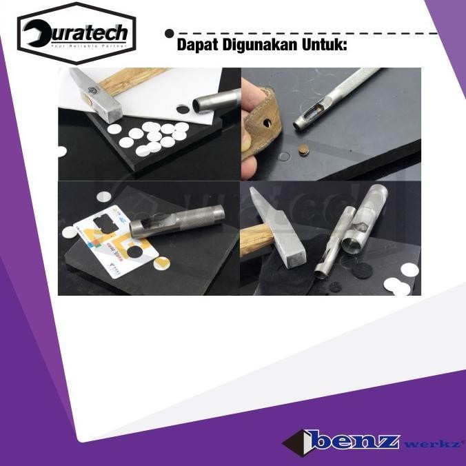 

Hollow Punch sets 9pcs / Betel Plong Set / Pembolong plat Benz Werkz
