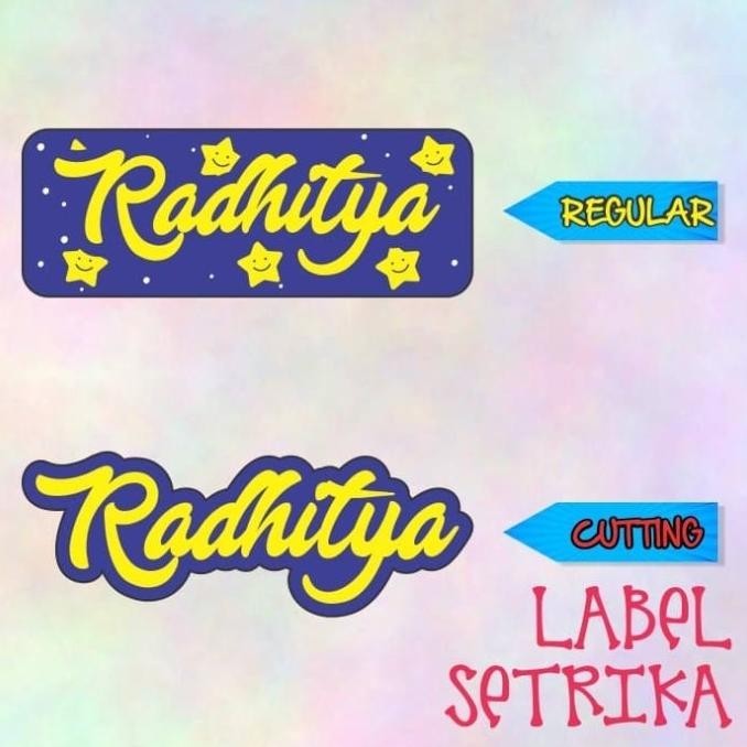 

Label Setrika Label Baju Label Nama Radhitya