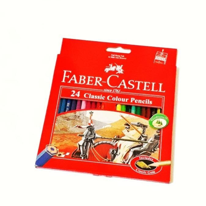 

Pensil warna Faber Castell 24 warna Classic