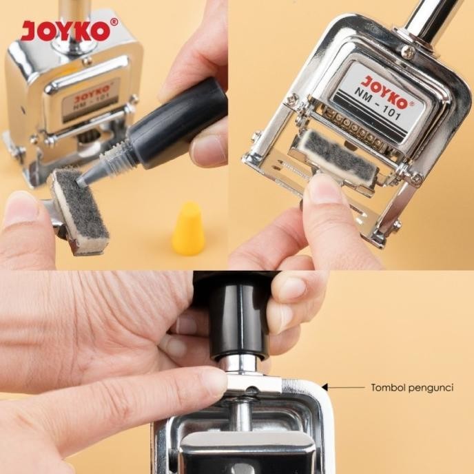 KENKO Numerator 6digit/Automatic Number Machine/Stempel Angka Otomatis