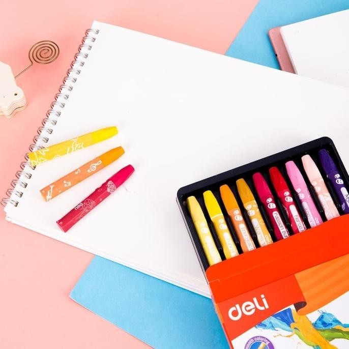 

DELI - EC20110 / Crayon Anak Isi 18 PCS / Peralatan Sekolah Murah