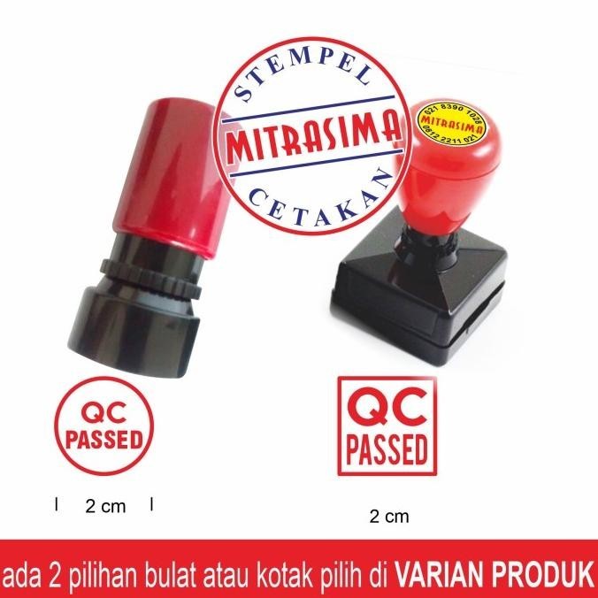 

Stempel QC PASSED Warna Otomatis