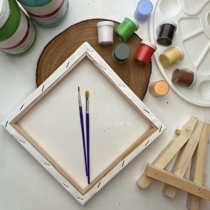 

Cocoart.id - Paint By Number Kit ( Night View ) I Kanvas 20 x 20 cm