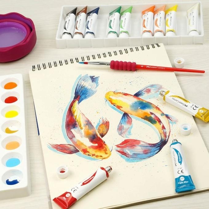 

Faber-Castell Watercolour tube 12 ml - 12 colours