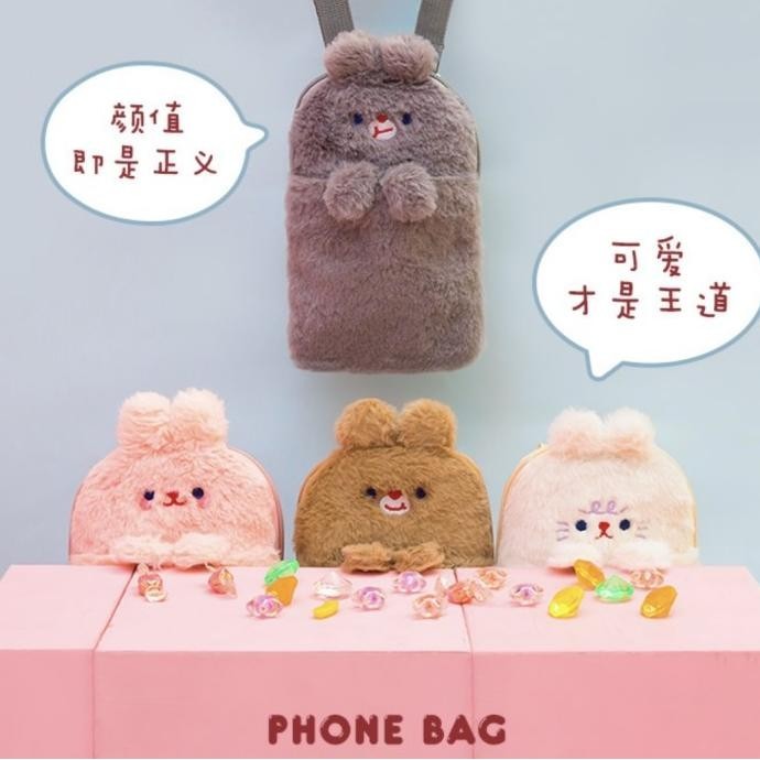Bentoy Milkjoy Sling Phone Bag Crossbody Bag Tas Selempang