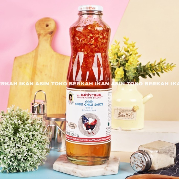 

Maepranom Sweet Chili Sauce 980 Gr Thailand Brand / Chilli Thai Saus