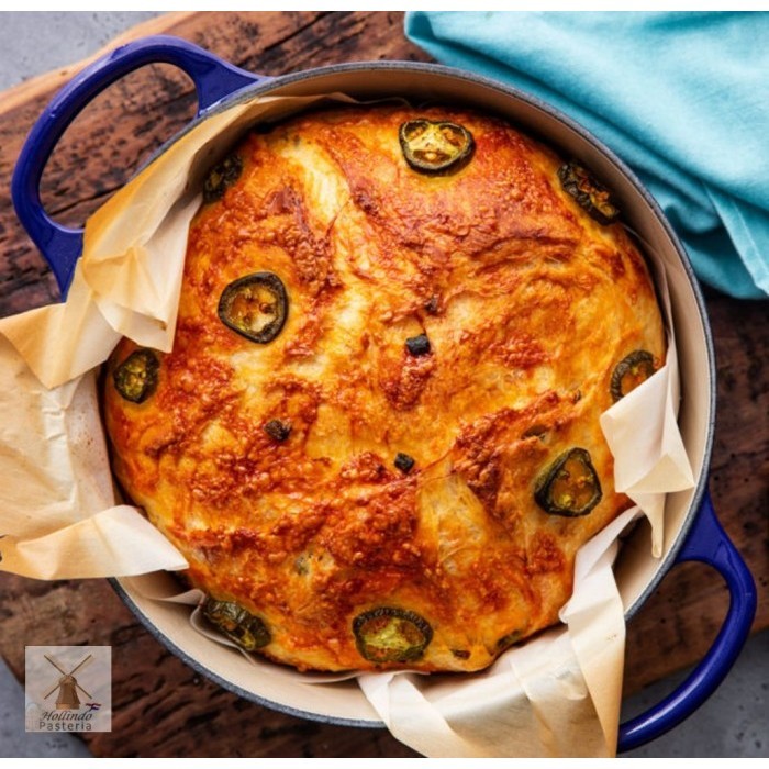 

Sourdough Jalao Cheesy Garlic Bread