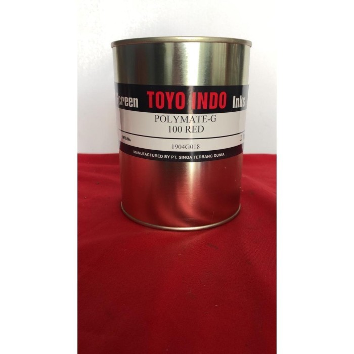 

Tinta Sablon Toyo Indo Polymate-G 100 Red Merah