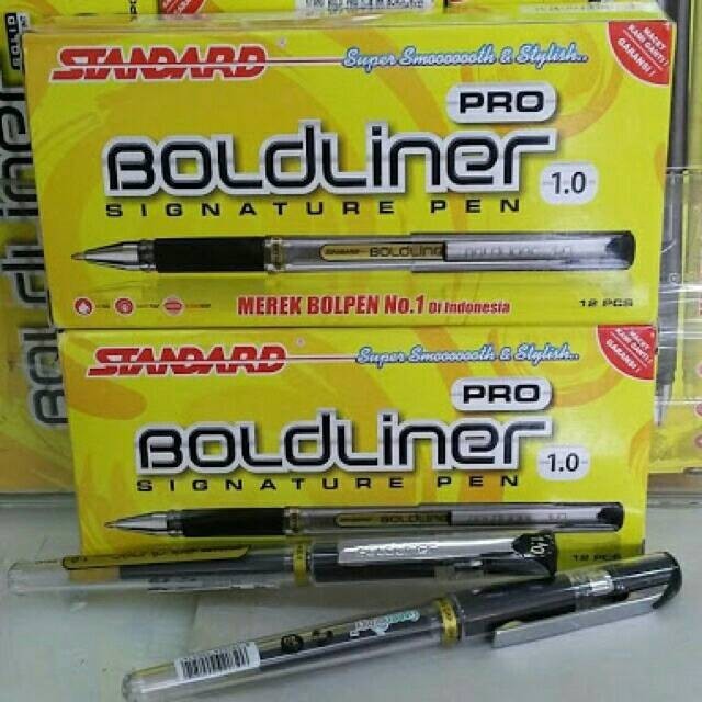 

STANDARD ldliner Pro Signature Pen Pulpen Pena 1.0 mm