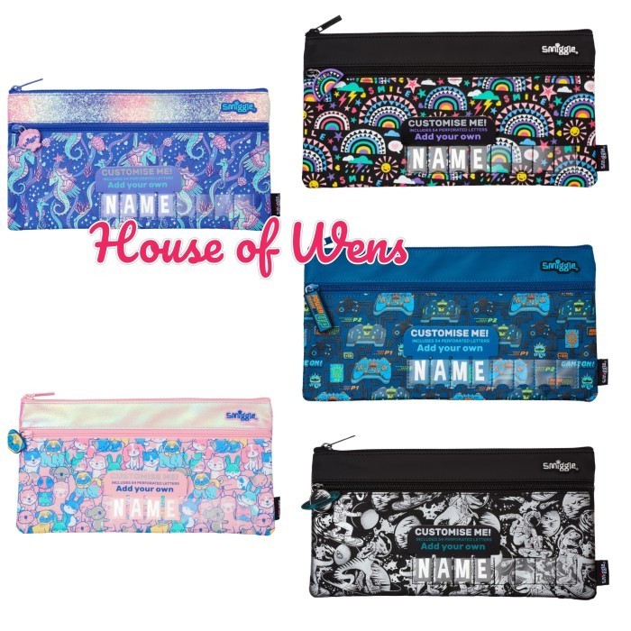 

SMIGGLE TOGETHER 330 ID PENCIL CASE ORIGINAL - TEMPAT PENSIL