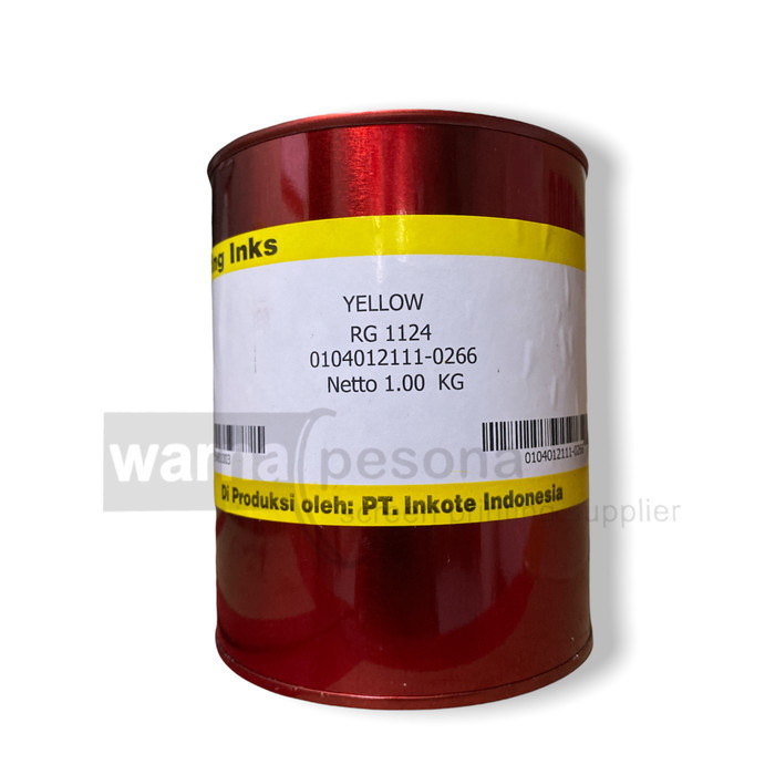 

Cat Tinta Sablon Royal Guard RG 1124 Yellow Kuning 1 Kg