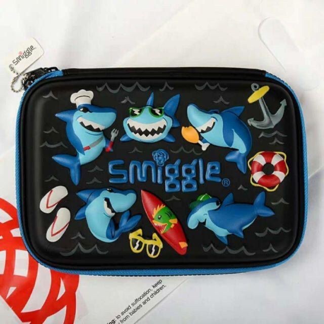 

pensil case shark/smiggle/original
