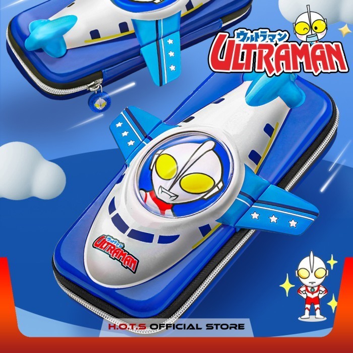 

kotak pencil sekolah ultraman 3D EVA tahan air tahan banting ORIGINAL