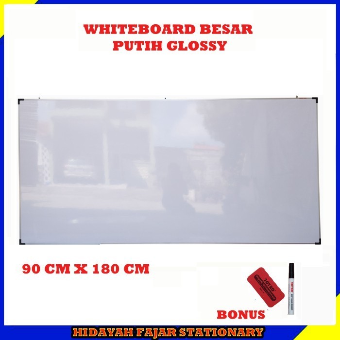 

papan tulis - whiteard gantung 90 x 180 cm