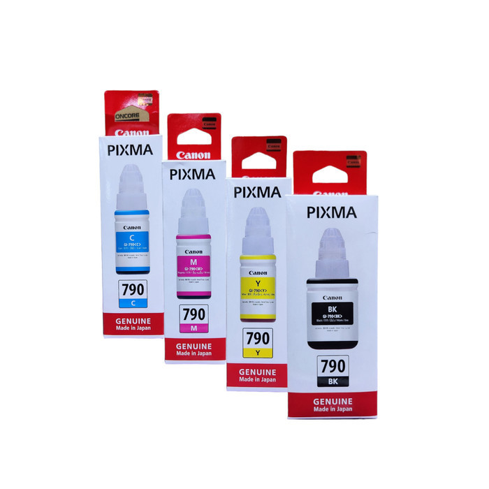 

Paket Tinta 790 G series 4 Warna