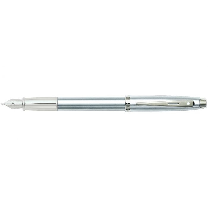 

Sheaffer 100 Brushed Chrome Pen