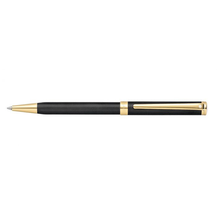 

Sheaffer Intensity Engraved Matte Black Ballpoint Pen