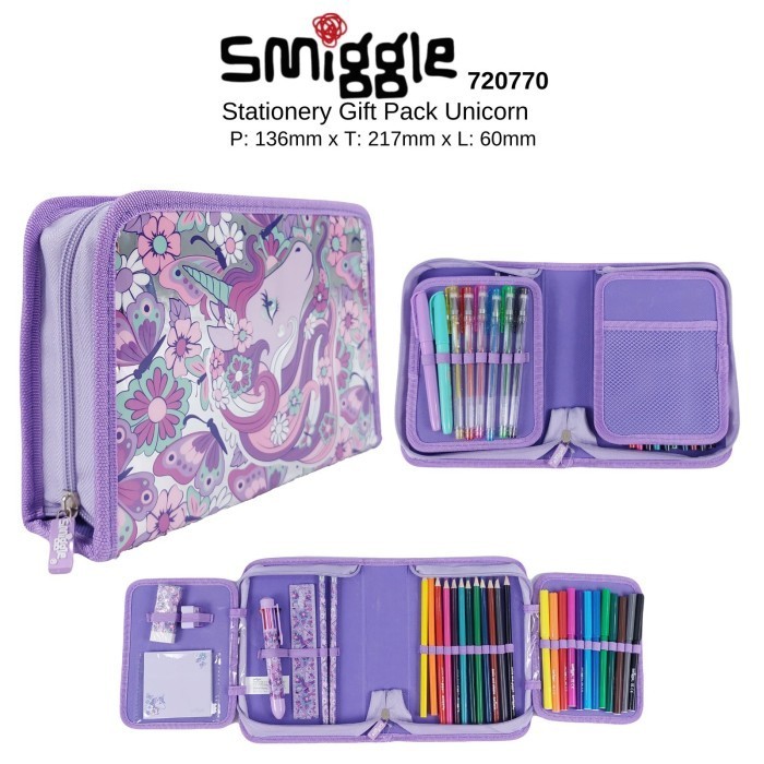 

Smiggle Stationery Unicorn Gift Set/ Paket alat tulis Smiggle/Kado/Ori