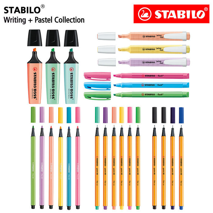

STABILO All Pastel Collection - Set 25 SS Original Swing Cool Pen Hi