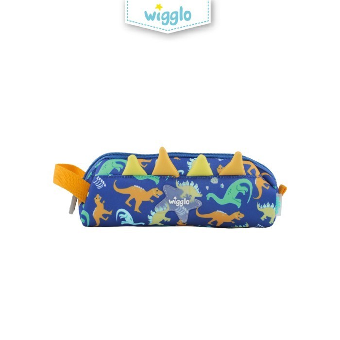 

Wigglo Pencil Case Blue Dino