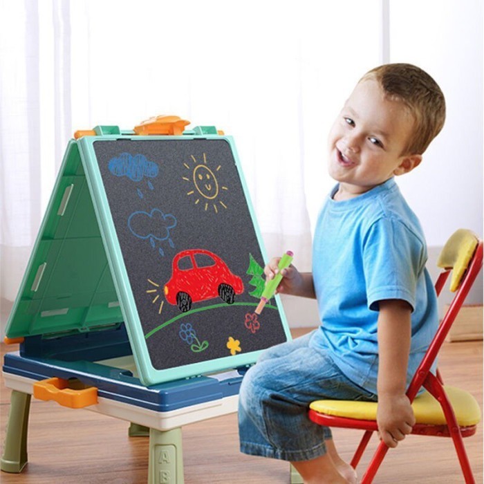 

Bayi Gambar Papan Lipat Anak-anak Lukisan Papan Tulis Portable