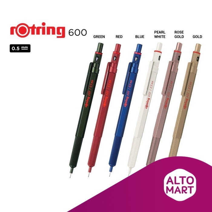 

Rotring 600 Mechanical Drafting Pencil 0.5 0.7 mm