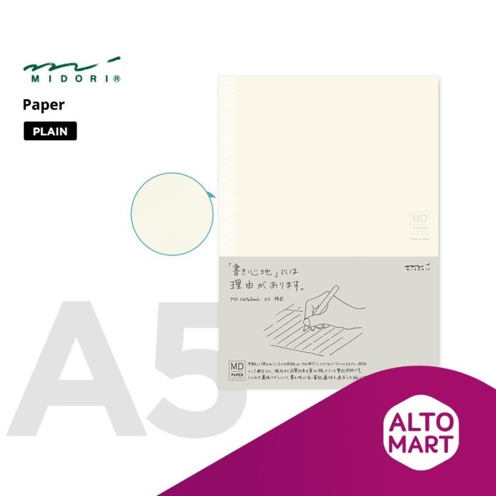 

MIDORI MD Noteok A5 Buku Tulis Premium Journal Jurnal Diary