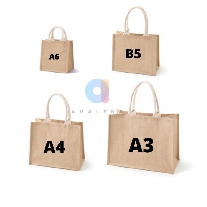 MUJI Tas Rami Canvas Tote Bag