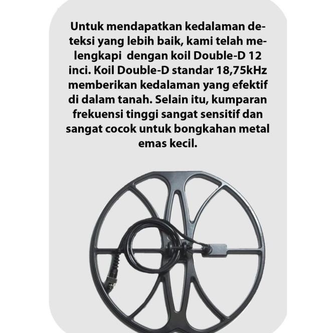 Underground Metal Detector Waterproof Bonus Underground Metal Detector