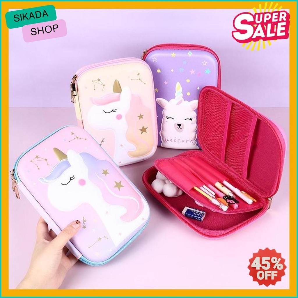 

Kotak Tempat Pensil Anak 3D Timbul Mirip Smiggle Impor Hardcase Besar (6.6)