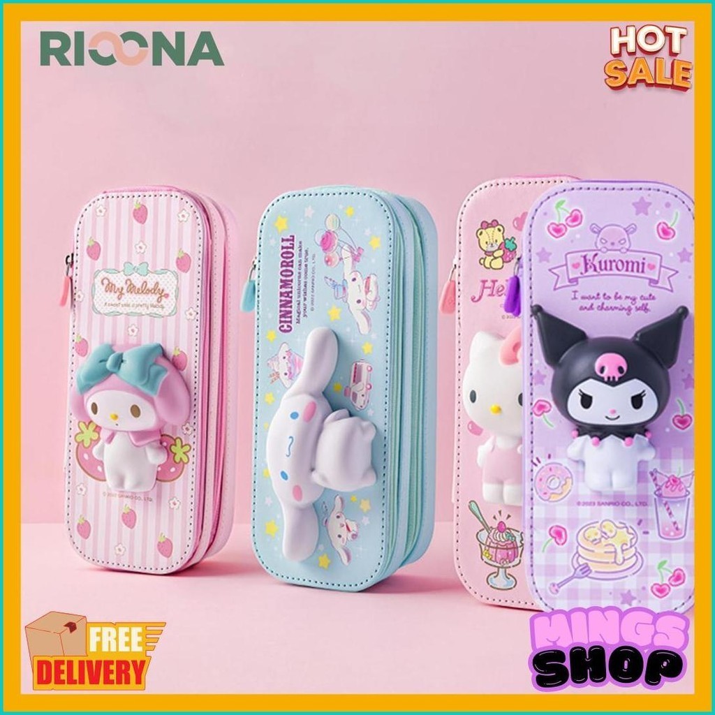 

Tempat Pensil Squishy Sanrio Dua Susun Pen Holder Squishy Double Decker (6.6)