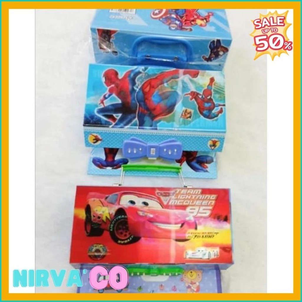 

Kotak Pensil 3D/ Kotak Pensil 3 Tingkat Motrif Kartun&Anime Lucu/Kotak Pensil Kode Tiga Tingkat (Lagi Diskon)