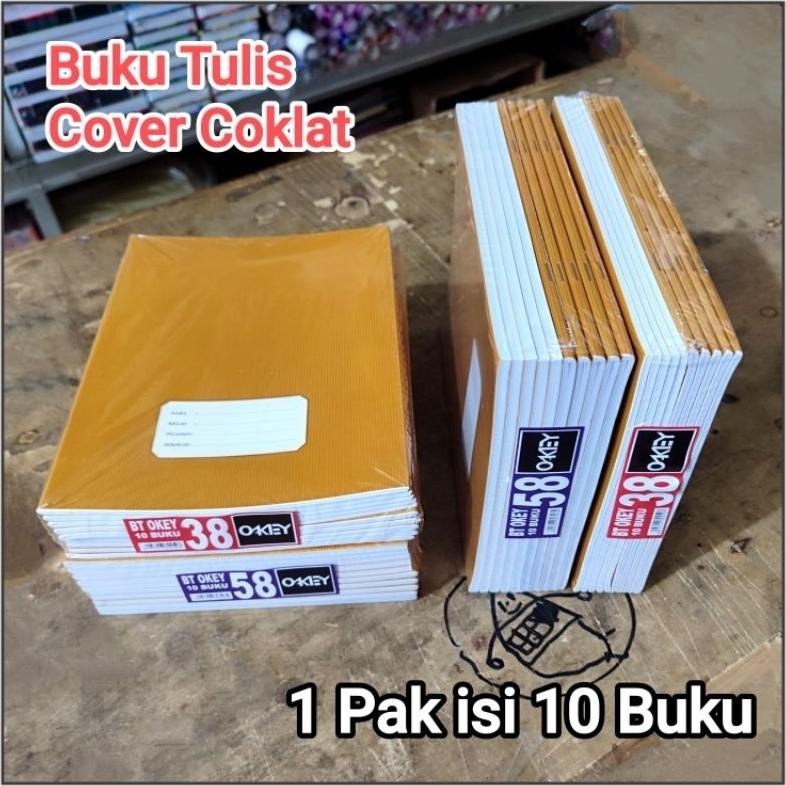 

Diskon 1 Pak Buku Tulis 38,58 Lembar Isi 10 Buku Cover Coklat & Cover Batik ( Ukuran Kwarto ) Promo