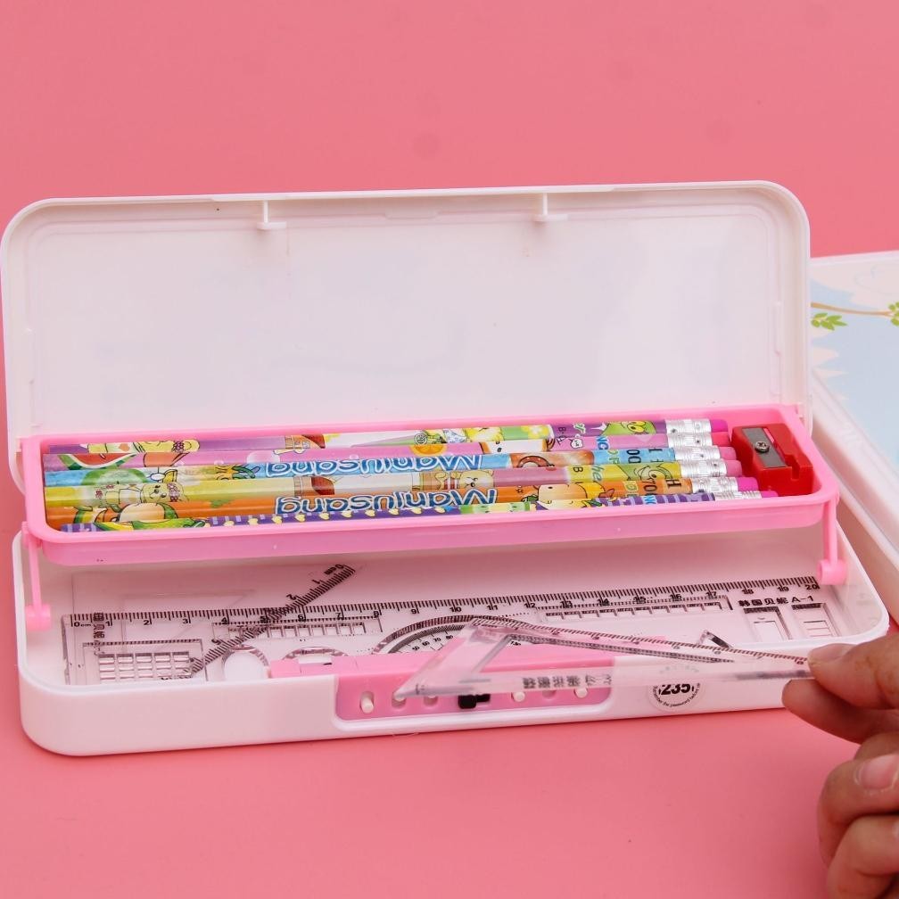 

Kotak Pensil 2 Tingkat Anak-Anak Dengan Sandi / Password Model Terbaru (6.6)