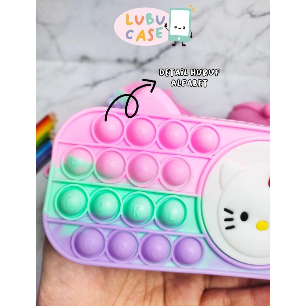 

Tempat Pensil Pop It Unik Dengan Karakter Lucu (Cod)