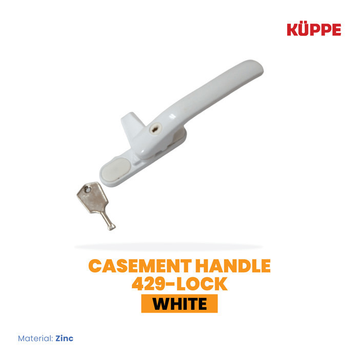 Kuppe Casement Handle / Rambuncis 429 Lock White, Aksesoris