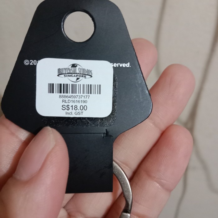 Cas Gantungan Kunci Optimus Prime Transformer Universal Studio Singapura