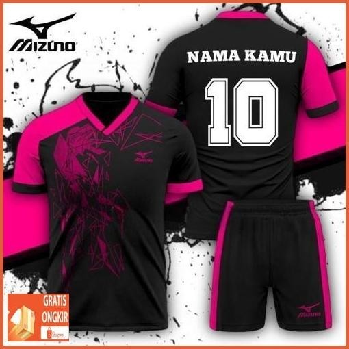 Cuci Gudang Custom Jersey Gratis Sablon Nama Nomor Pria Wanita - Futsal/Voli/Badminton/Tenis/Sepakbo