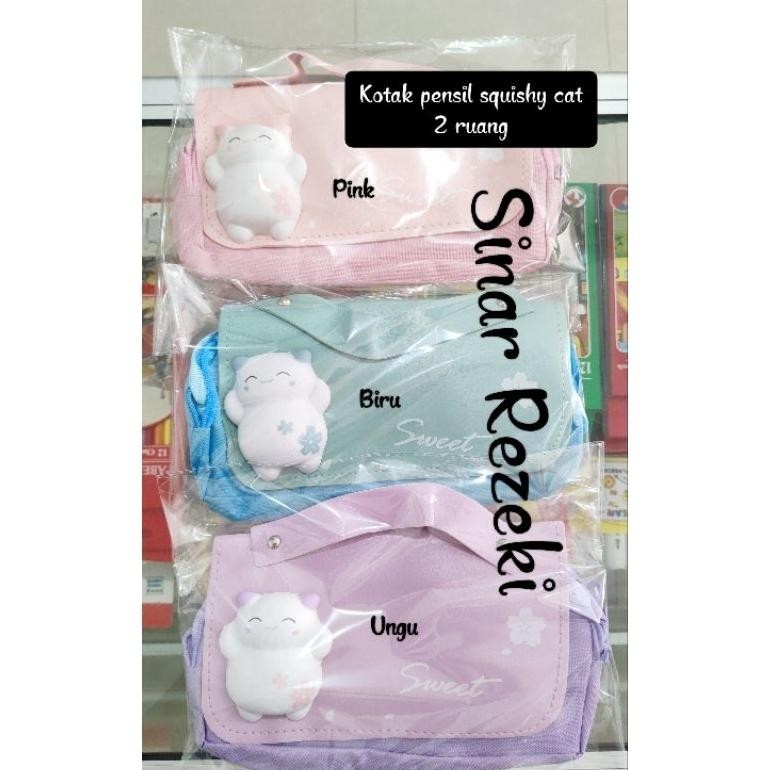 

Kotak pensil resleting/tempat pensil anak sekolah murah/kotak pensil squishy/kotak pensil lucu murah