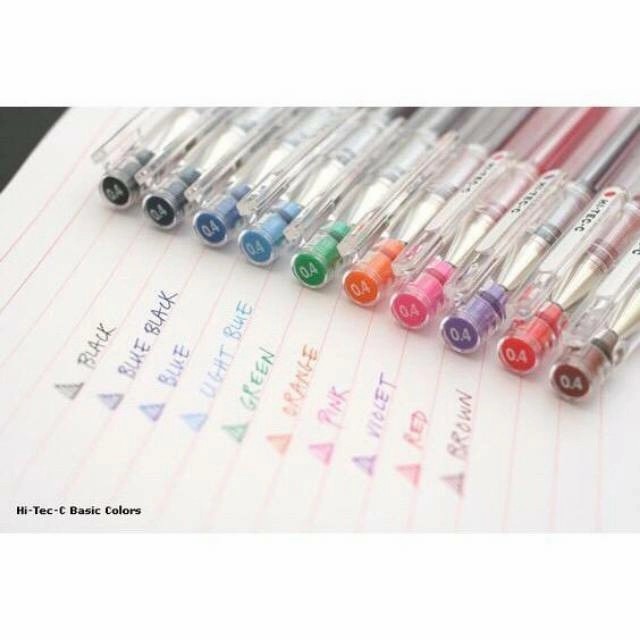 

Arom ( Lusin ) Pulpen Hitec Pilot 0.25/0.3/0.4/0.5 Original