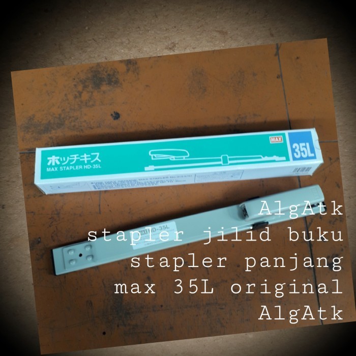 

Stapler panjang max stapler jilid buku HD 35 L original