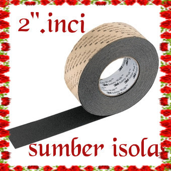 

3M Lakban Anti Slip 610 Black 2.inci/ Safety Walk 610 Black 2