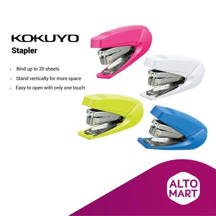 

KOKUYO Stapler 20 Sheets Capacity