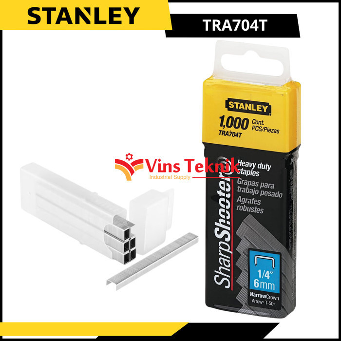 

1/4" 1000 PCS TRA 704T STANLEY TRA704T